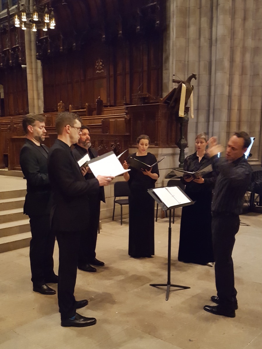 Cut Circle performing in Princeton