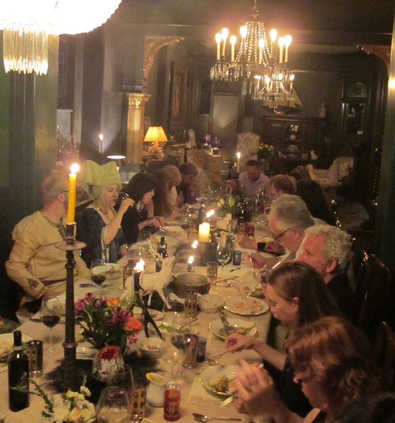 Guests at a Community Feasting Project gathering