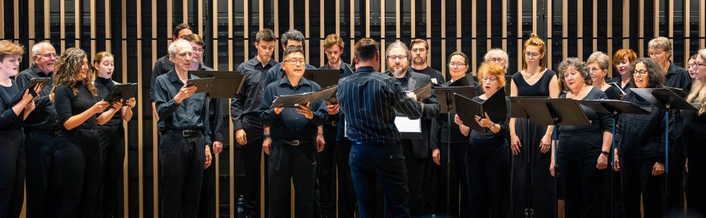 Josquamp participants in concert
