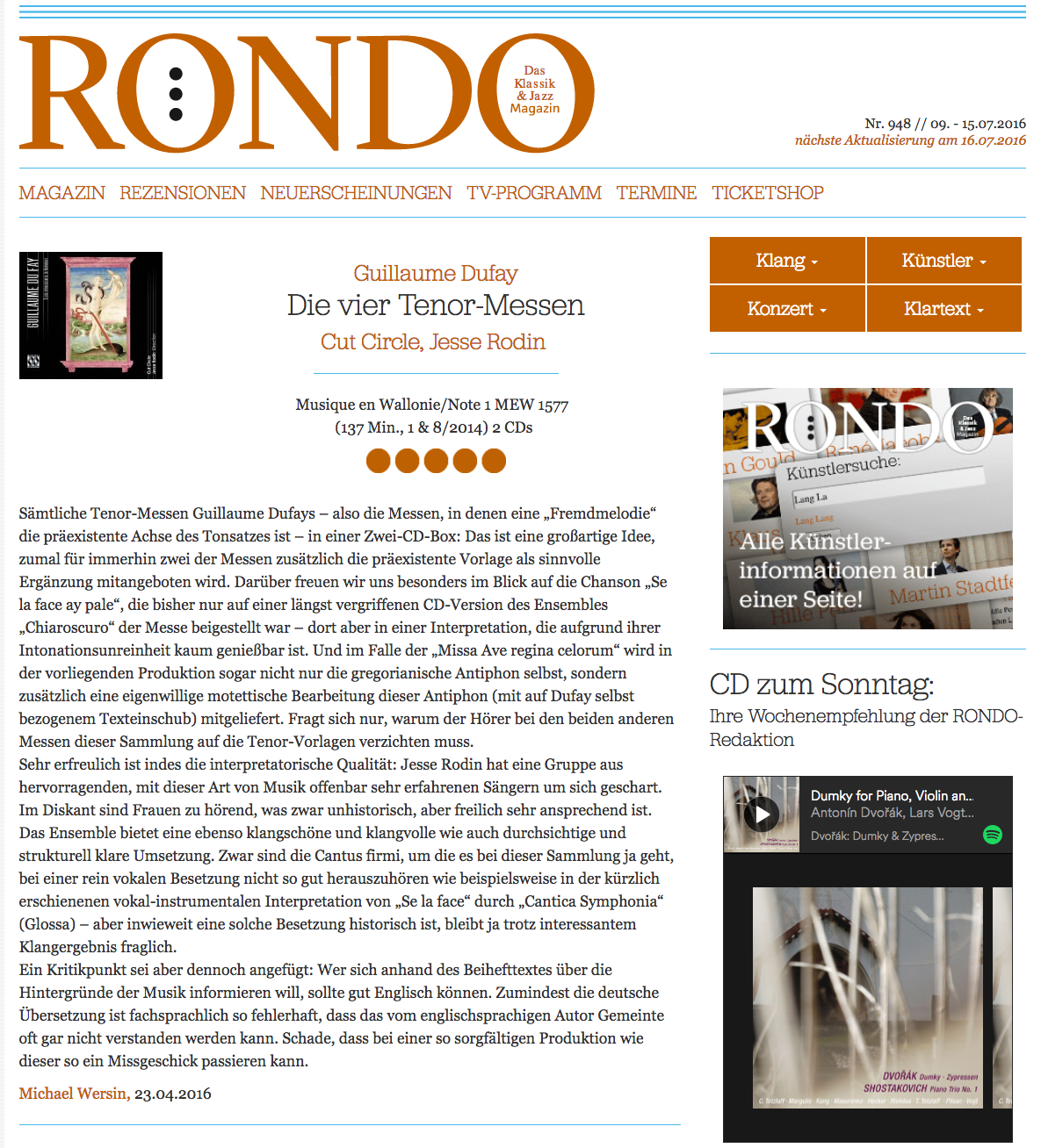 Rondo Review